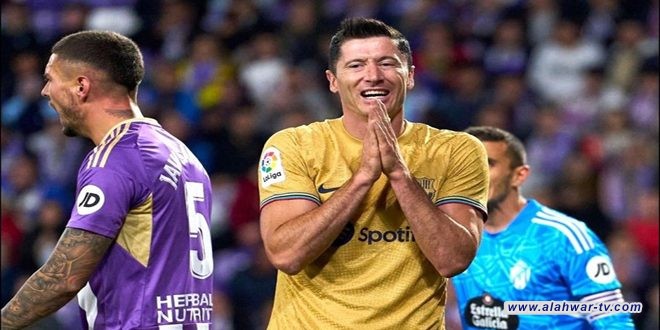 برشلونة يخسر أمام بلد الوليد في الليجا